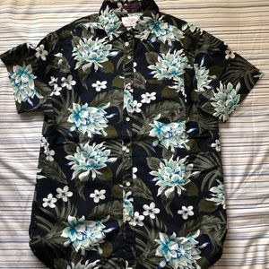 Mens Floral Print Shirt
